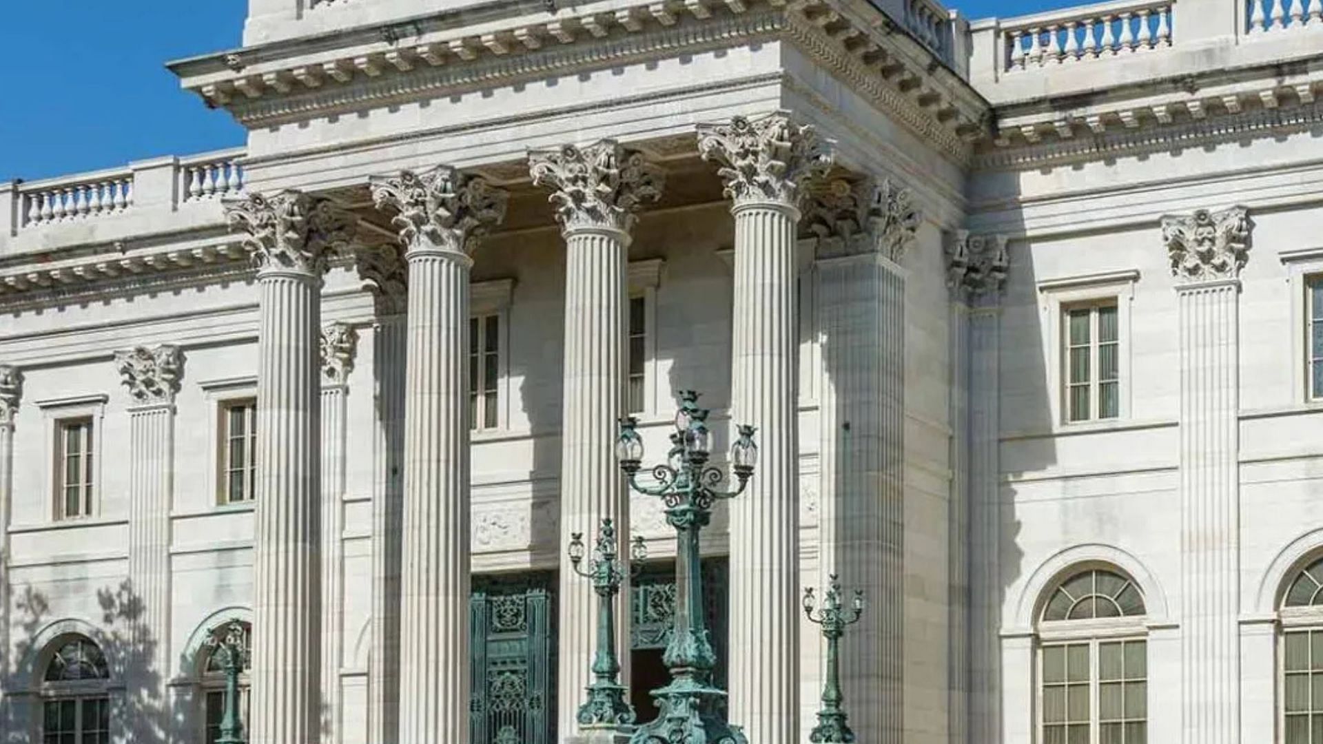Marble House in Rhode Island (Image via @The Preservation Society of Newport County)